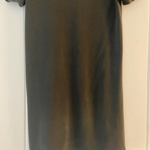 Patagonia Organic Cotton T Shirt Dress Dark Gray Size Small - Picture 8 of 8